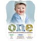 Blue First Birthday One Pattern Invitations Image 3 of 5